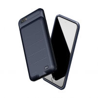 Carcasă subţire BASEUS, cu baterie 2500mAh, pentru Apple iPhone 6 / 6S - albastru închis