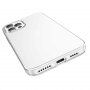 Hoco husă transparentă din plastic moale pentru iPhone 14 Pro Max - gri