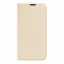 DUX DUCIS husă tip flip pentru iPhone 14 - auriu