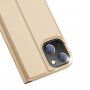 DUX DUCIS husă tip flip pentru iPhone 14 - auriu