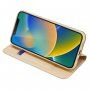 DUX DUCIS husă tip flip pentru iPhone 14 - auriu