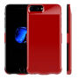 Carcasă de protecţie, cu baterie 6200 mAh, pentru Apple iPhone 6 Plus / 6S Plus / 7 Plus / 8 Plus - roşu