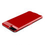Carcasă de protecţie, cu baterie 6200 mAh, pentru Apple iPhone 6 Plus / 6S Plus / 7 Plus / 8 Plus - roşu