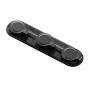 Organizator de cabluri HOCO, magnetic, pentru Apple iPhone - negru