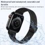 Curea din nailon subțire cu cataramă glisantă pentru Apple Watch 42mm / 41mm / 40mm / 38mm - bej