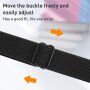 Curea din nailon subțire cu cataramă glisantă pentru Apple Watch 42mm / 41mm / 40mm / 38mm - violet