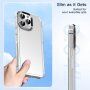 Husă rezistentă, transparentă Armor pentru iPhone 14 Plus - albastru