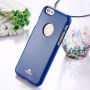 Carcasă sclipitoare de protecţie MERCURY GOOSPERY, pentru Apple iPhone 6 Plus / 6S Plus - albastru închis