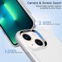 Husă rezistentă de protecție pentru iPhone 14 Plus - alb