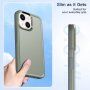 Husă rezistentă de protecție pentru iPhone 14 Plus - măslinie