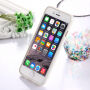 Carcasă sclipitoare de protecţie MERCURY GOOSPERY, pentru Apple iPhone 6 Plus / 6S Plus - alb