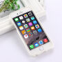 Carcasă sclipitoare de protecţie MERCURY GOOSPERY, pentru Apple iPhone 6 Plus / 6S Plus - alb