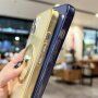 Husă transparentă, strălucitoare cu MagSafe pentru iPhone 13 Pro Max - galben