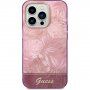 Guess Jungle husă pentru iPhone 14 Pro Max - roz