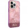 Guess Jungle husă pentru iPhone 14 Pro Max - roz