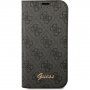 Guess 4G Metal Camera Outline carcasă flip pentru iPhone 14 Plus - negru