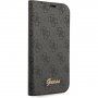 Guess 4G Metal Camera Outline carcasă flip pentru iPhone 14 Plus - negru