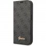 Guess 4G Metal Camera Outline carcasă flip pentru iPhone 14 Pro Max - negru