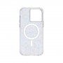 Case Mate Twinkle Diamond husă cu sclipici cu MagSafe pentru iPhone 14 Pro Max - argintiu