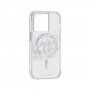 Case Mate Karat Touch of Pearl husă cu MagSafe pentru iPhone 14 Pro - argintiu