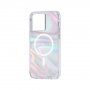 Case Mate Soap Bubble husă holografică cu MagSafe pentru iPhone 14 Pro Max - transparent