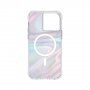 Case Mate Soap Bubble husă holografică cu MagSafe pentru iPhone 14 Pro Max - transparent