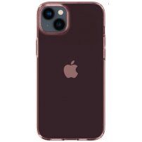 Spigen Crystal Flex husă transparentă pentru iPhone 14 - roz