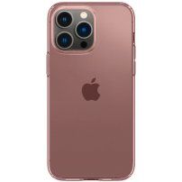 Spigen Crystal Flex husă transparentă pentru iPhone 14 Pro - roz