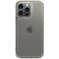 Spigen Quartz Hybrid husă mată cu sticlă securizată pentru iPhone 14 Pro - transparent