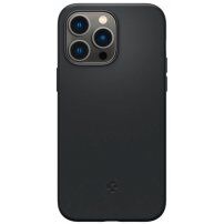 Spigen Silicone Mag Fit husă silicon cu MagSafe pentru iPhone 14 Pro - negru