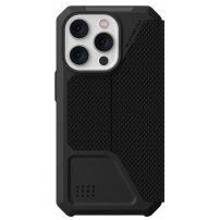 UAG Metropolis Folio carcasă flip rezistentă pentru iPhone 14 Pro - negru
