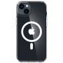 Spigen Ultra Hybrid husă transparentă cu MagSafe pentru iPhone 14 Plus - alb