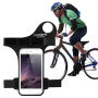 Husă sport FLOVEME, pe încheietura mâinii, pentru Apple iPhone 6 Plus / 6S Plus / 7 Plus / 8 Plus - negru