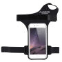 Husă sport FLOVEME, pe încheietura mâinii, pentru Apple iPhone 6 Plus / 6S Plus / 7 Plus / 8 Plus - negru