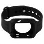 Brăţară BASEUS, din plastic moale, cu toc, pentru Apple Watch 42mm / 41mm / 40mm / 38mm - neagră
