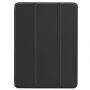 Husă din piele PU, cu spațiu pentru Apple Pencil și funcție de adormire, pentru iPad Air 3 (2019) / Pro 10,5" - negru