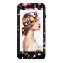 Carcasă super rezistentă, pentru Apple iPhone 7 Plus / 8 Plus - negru cu flori