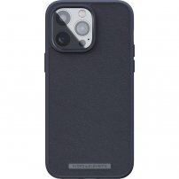 NJORD husă piele pentru iPhone 14 Pro Max - gri închis