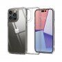 Spigen Quartz Hybrid husă cu sticlă securizată pentru iPhone 14 Pro - transparent