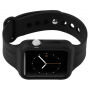 Brăţară BASEUS, din plastic moale, cu toc, pentru Apple Watch 42mm / 41mm / 40mm / 38mm - neagră