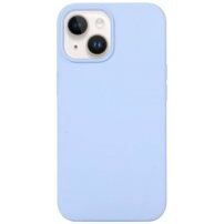 Carcasă din silicon pentru iPhone 14 - albastru deschis