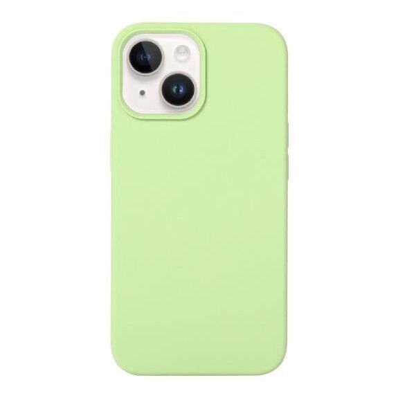 Carcasă din silicon pentru iPhone 14 Plus - verde