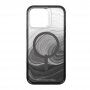 GEAR4 D3O Milan Snap Black Swirl husă transparentă cu MagSafe pentru iPhone 14 Pro Max - negru