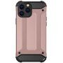 Carcasă Super rezistentă "Armor", pentru iPhone 14 Pro - roz-auriu