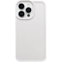 Husă rezistentă de protecție pentru iPhone 14 Pro - alb