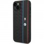 BMW M Hexagonal Pattern husă pentru iPhone 14 Plus - negru