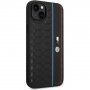 BMW M Hexagonal Pattern husă pentru iPhone 14 Plus - negru