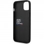 BMW M Hexagonal Pattern husă pentru iPhone 14 Plus - negru