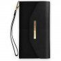 iDeal Of Sweden Mayfair Clutch Black Saffiano husă tip portofel pentru iPhone X / XS / 11 Pro - negru