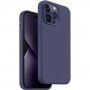 UNIQ Lino husă silicon pentru iPhone 14 Pro Max - violet închis